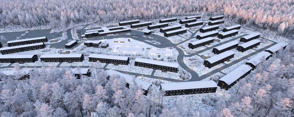 Adapteo to build Sweden's largest worker housing, 'Aurora Village', for SSAB