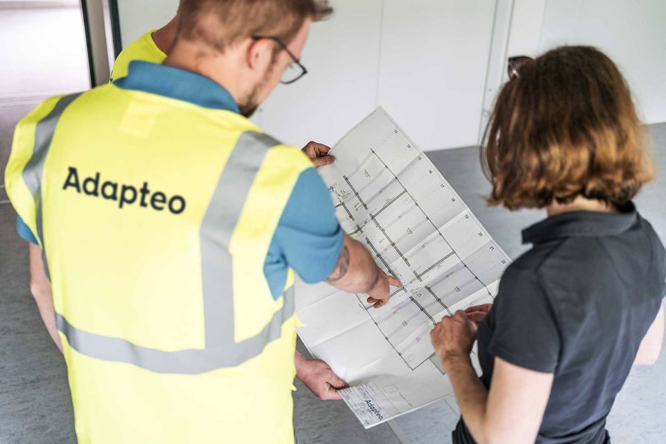Adapteo space design and compliance