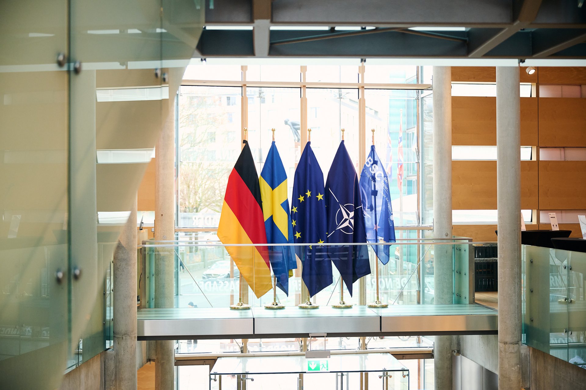 Image credits: Business Sweden; Berlin Security Conference