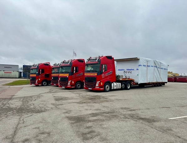 A second wave of support for Ukraine. 3300 m2 of modular space for firefighters