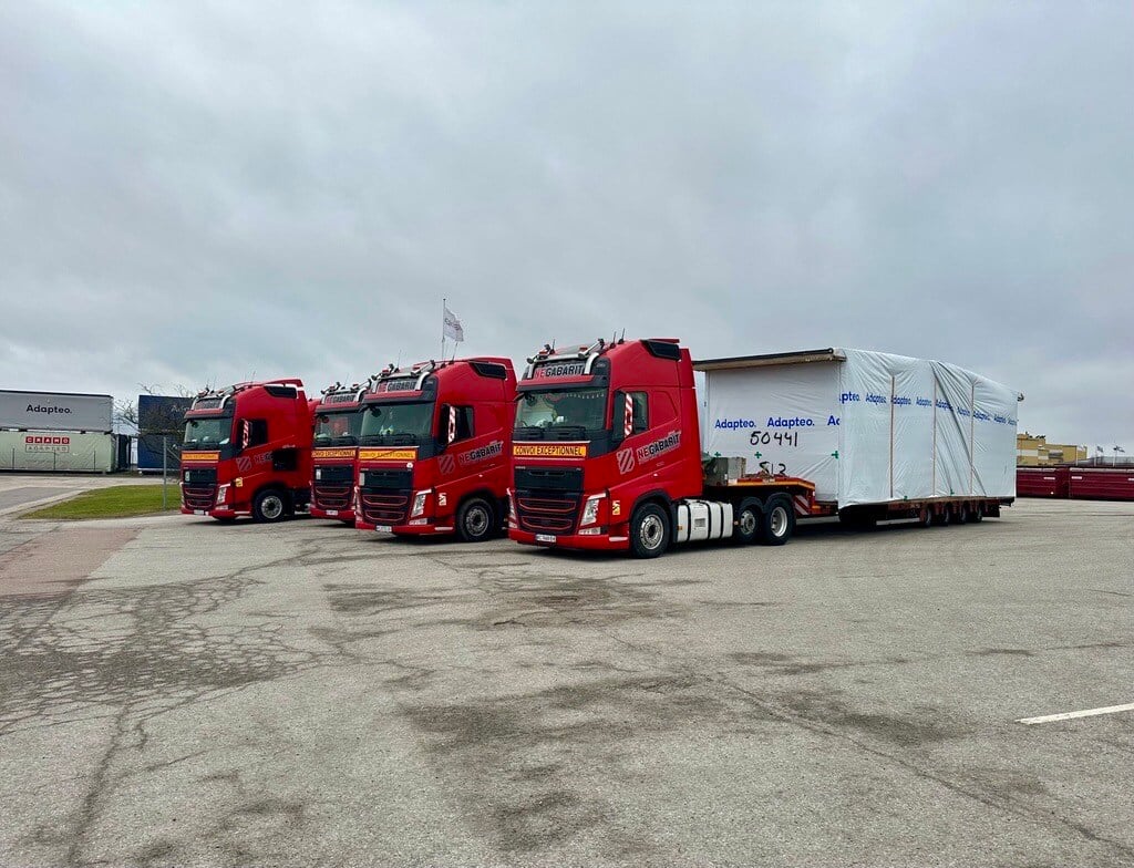 First shipment to Ukraine